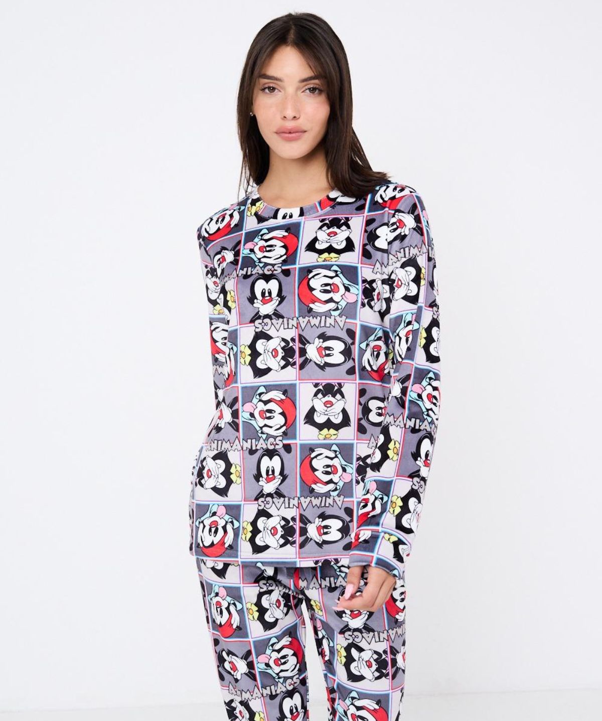 C סט קטיפה מודפס