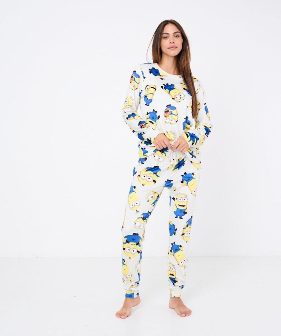 C סט קטיפה מודפס