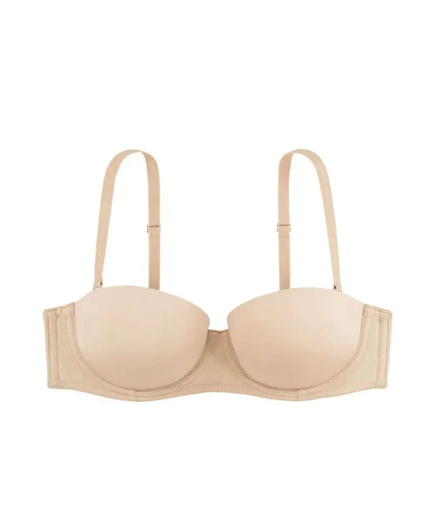 חזיית סטרפלס מרופדת