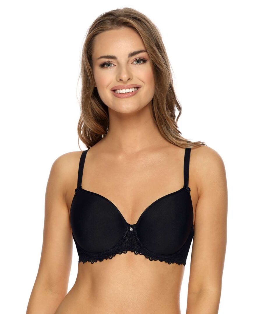 חזייה מרופדת עם ברזלים ודקיקות ספייסר