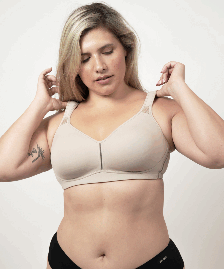 חזיית תמיכה מיקרופייבר ללא ברזלים