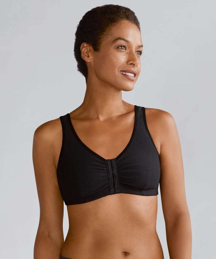 חזיית נוחות ללא חוטים עם סגירה קדמית