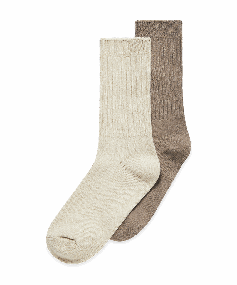 מארז 2 זוגות גרבי חורף עבות לנשים