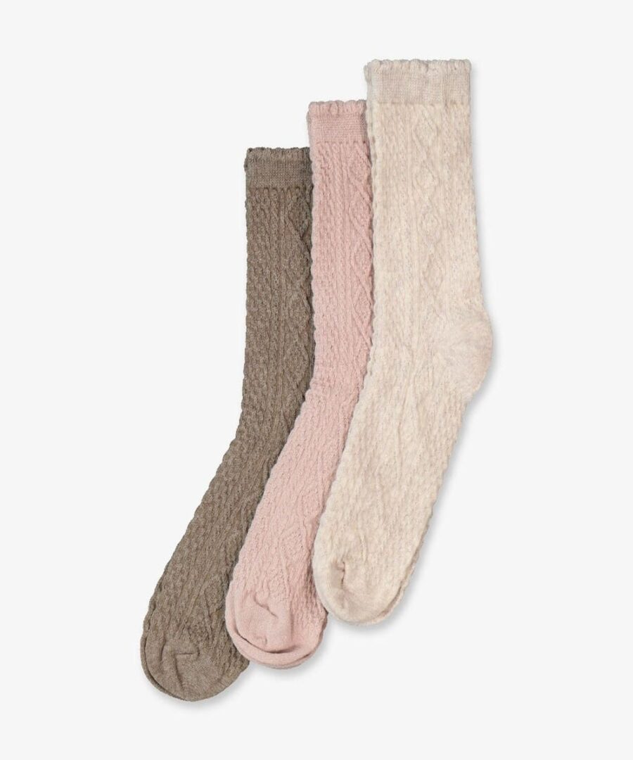 מארז 3 זוגות גרבי נשים עבות