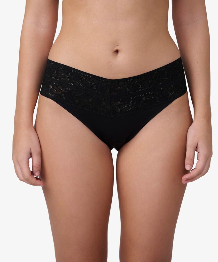 תחתוני ביקיני Invisible בשילוב תחרה