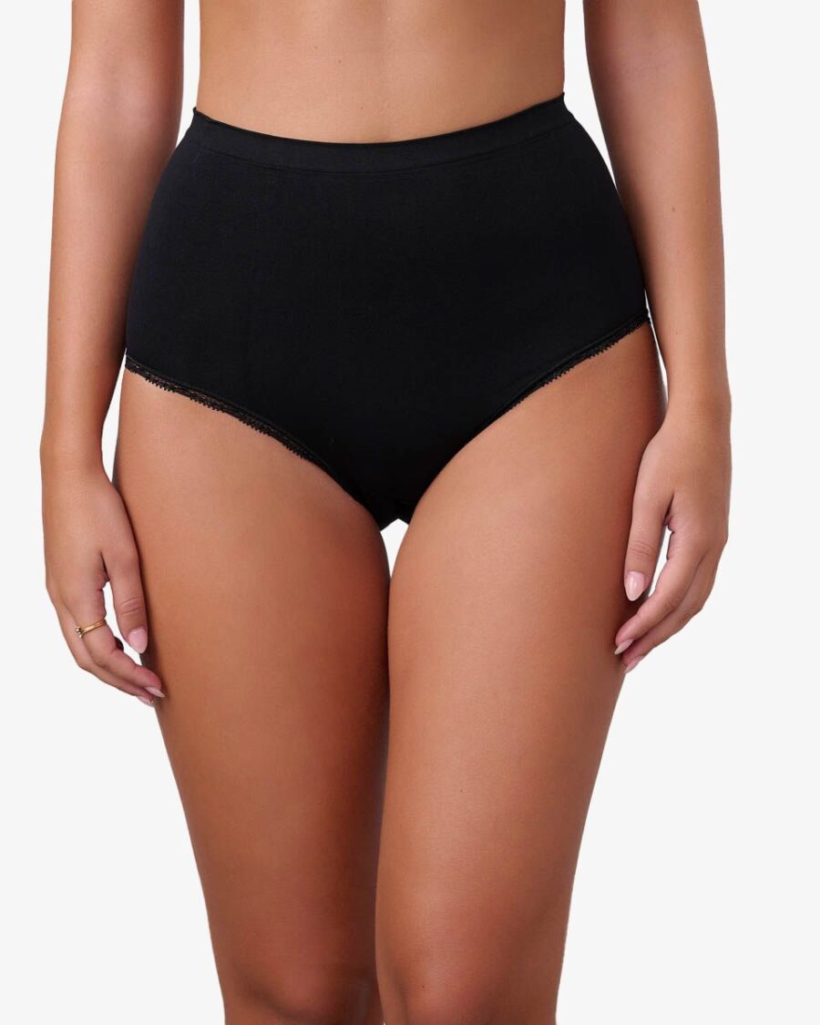 תחתון כותנה ביקיני הי-לג