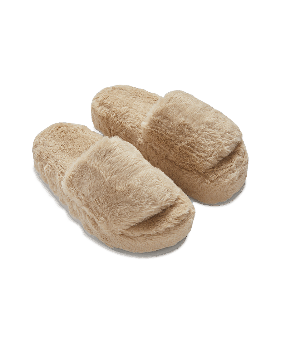 כפכפי פרווה פלטפורמה מפנקים