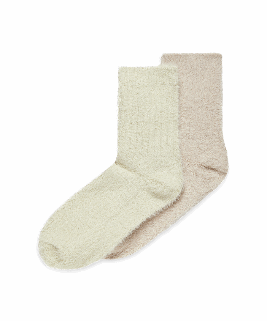 מארז 2 זוגות גרבי חורף פלאפי לנשים