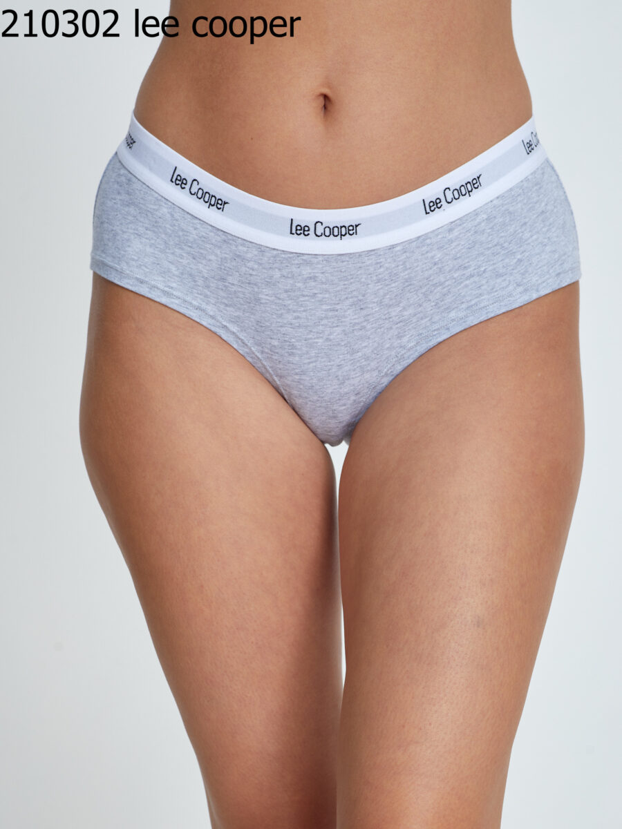 תחתוני ביקיני מכותנה עם לוגו