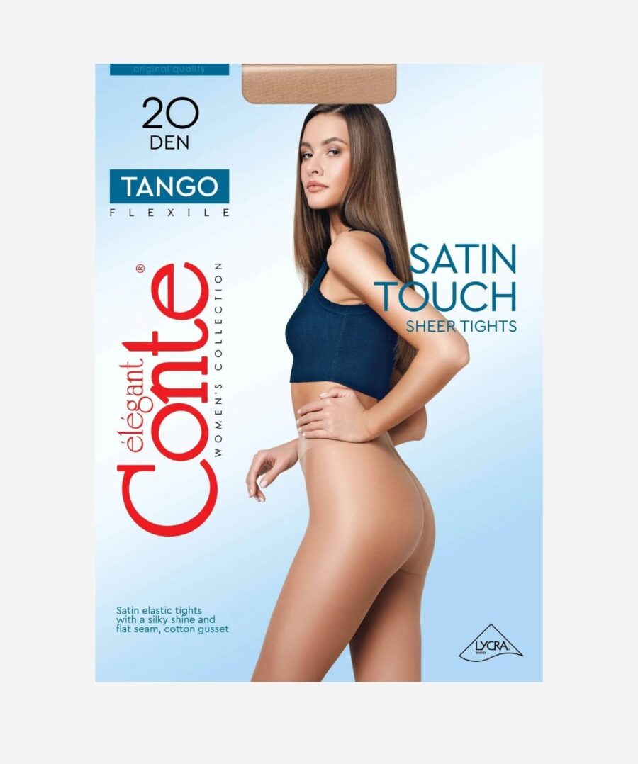 גרביון סאטן שקוף 20 דן