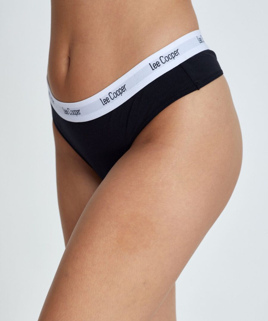 תחתוני חוטיני עם גומי רחב של לי קופר