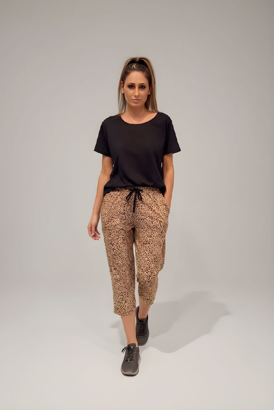 סט פיג'מה מנומר